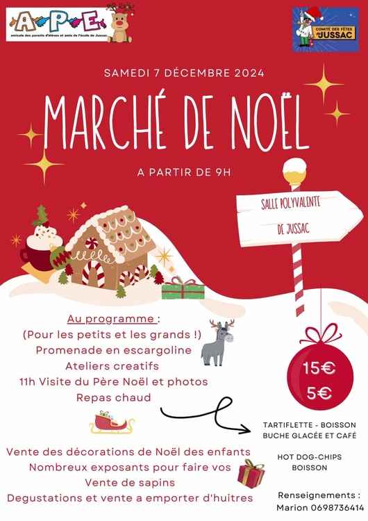 Marché de Noël de Jussac